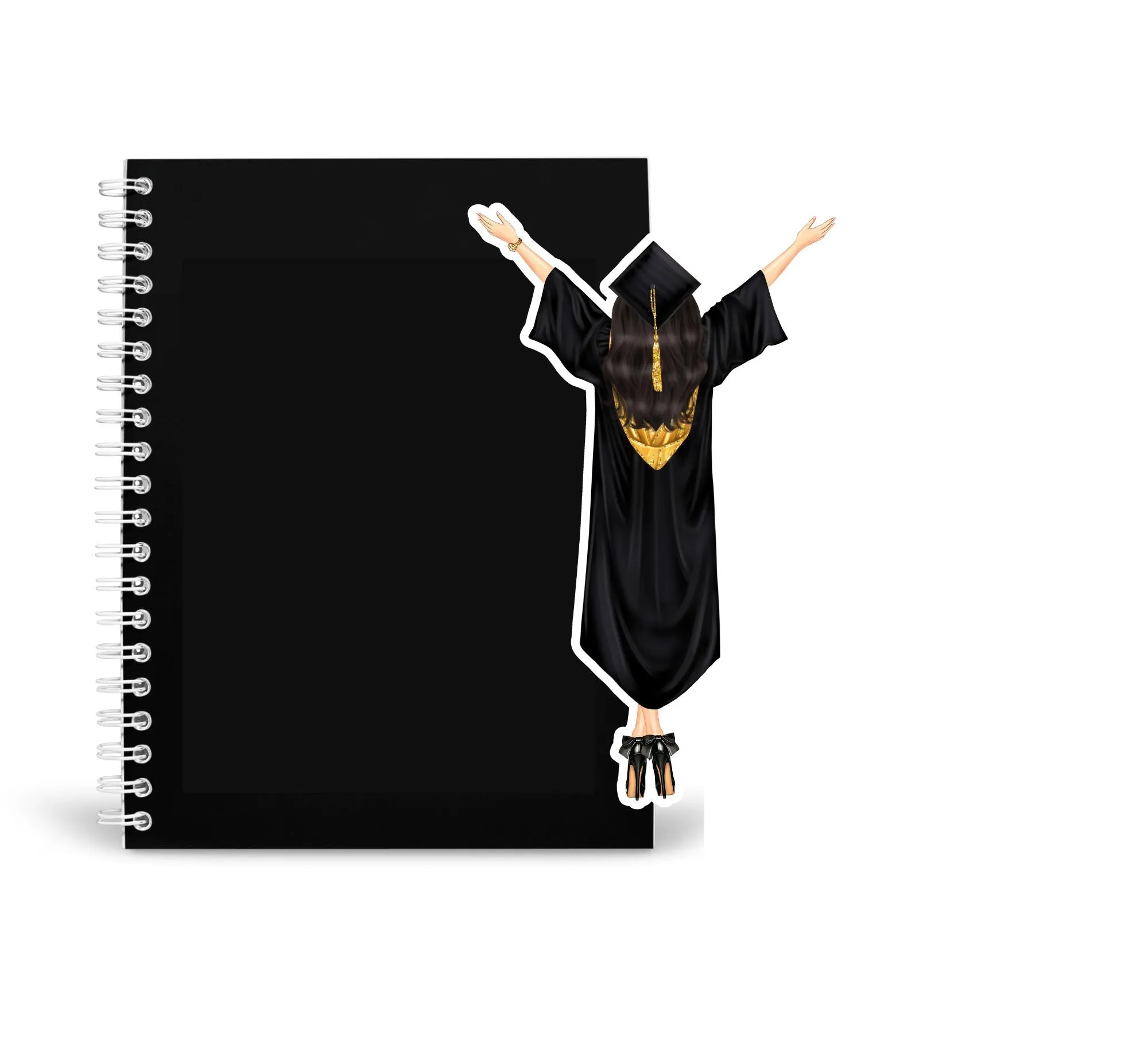 Graduation Decal Stickers - Grad Vinyl Sticker Decals - Grads Party Decoration Senior Graduating Graduation Gifts & Accessories