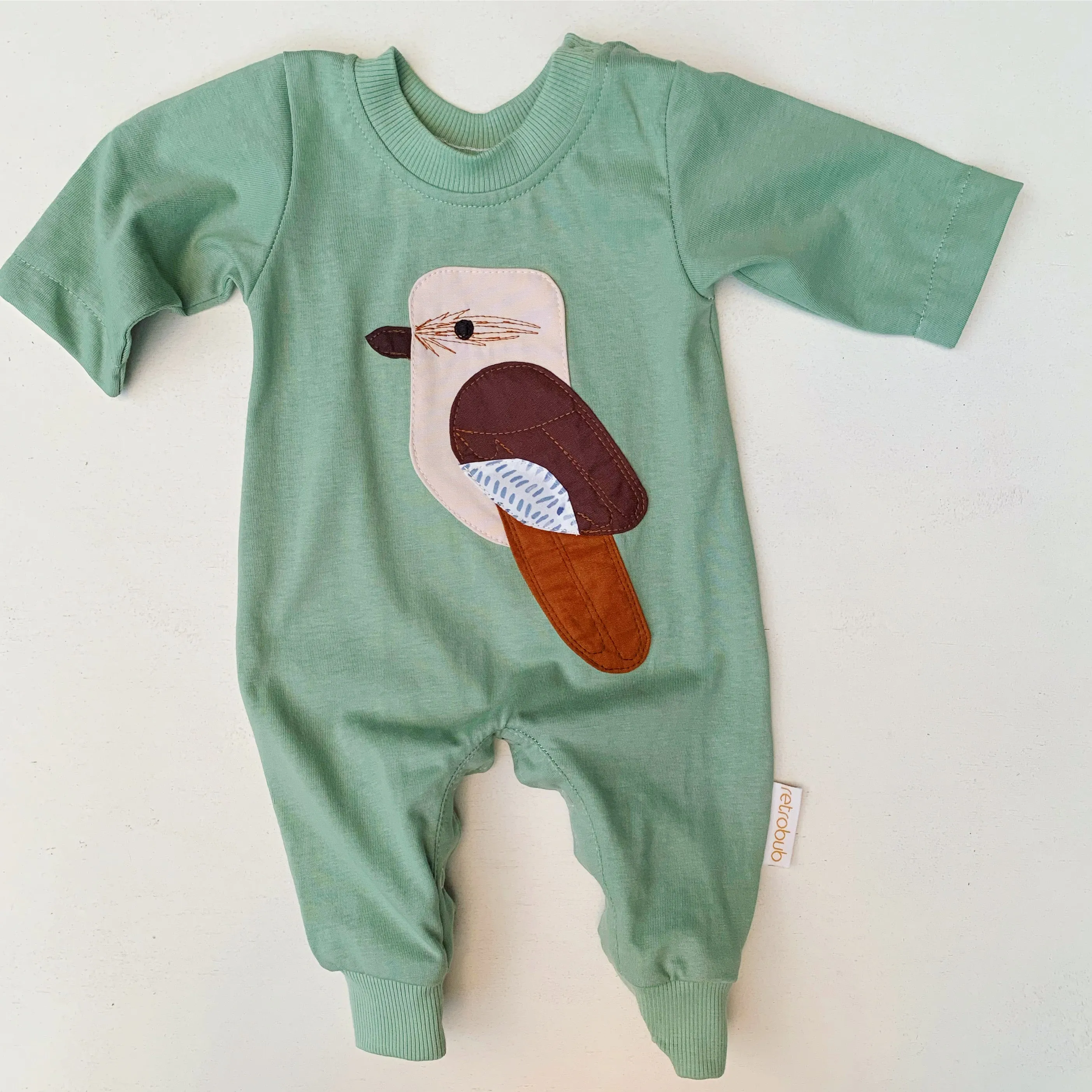 Green KOOKABURRA winter onesie