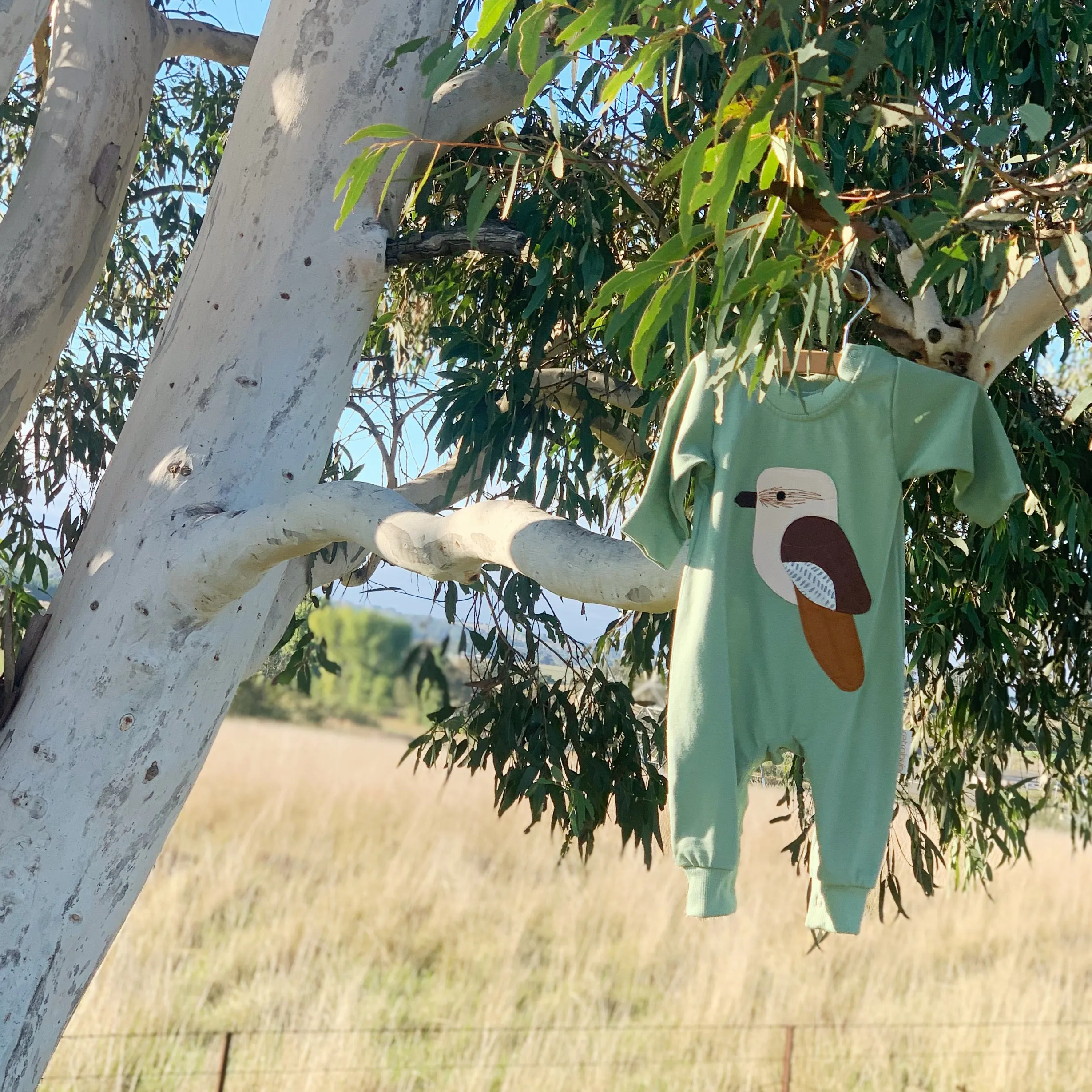 Green KOOKABURRA winter onesie
