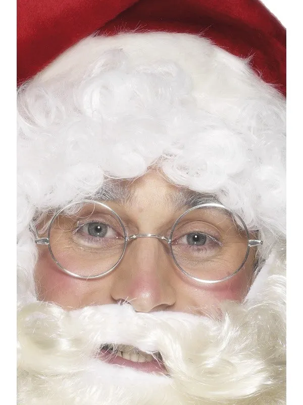 Grey Wire Framed Santa Specs