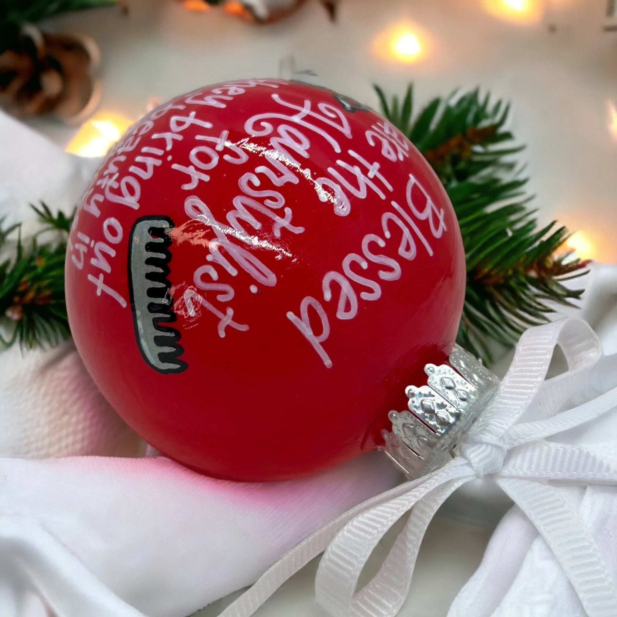 Hairstylist Ornament - Hairsylist Gift, Stylist Ornament, Christmas Ornament, Holiday Ornament, Beautician Ornament, Barber Gift, Hair Salon