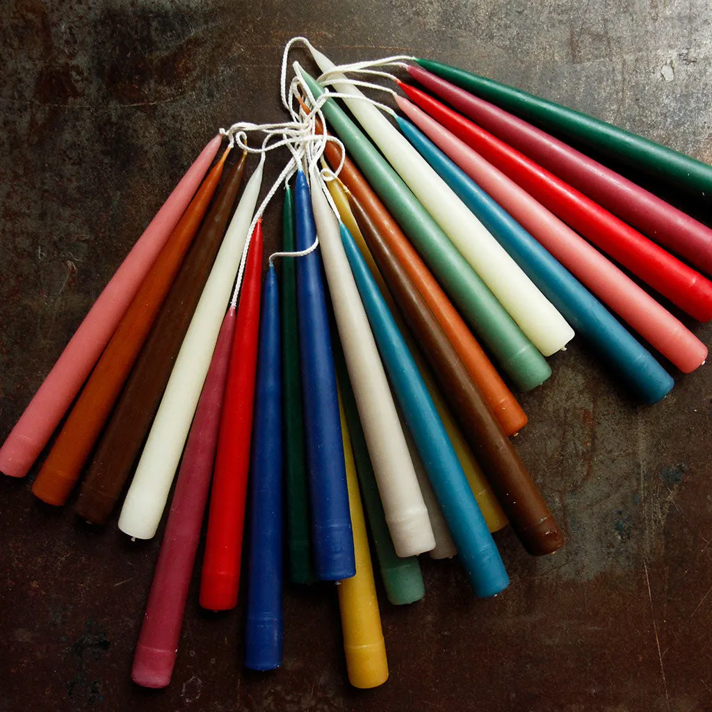 Hand Dipped Taper Candle Set