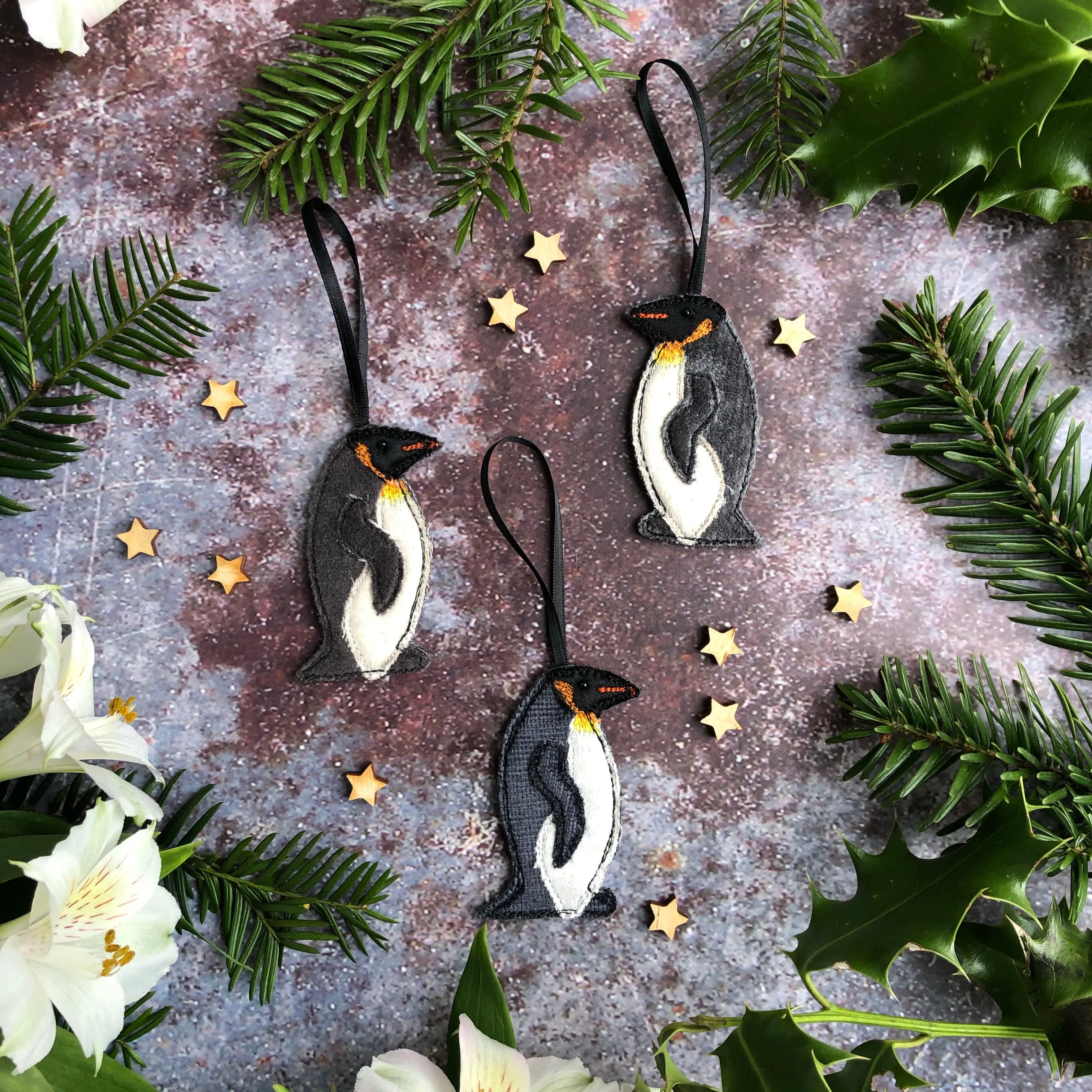 Hanging King penguin