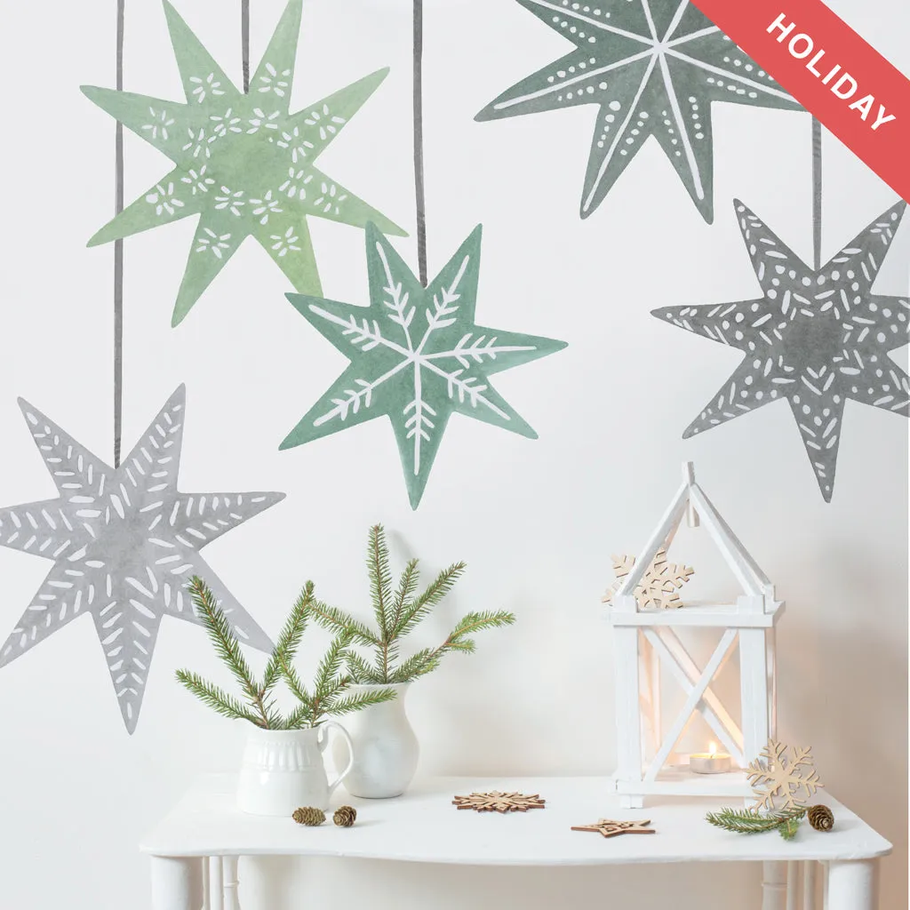 Holiday Star Kit Wall Decal Set
