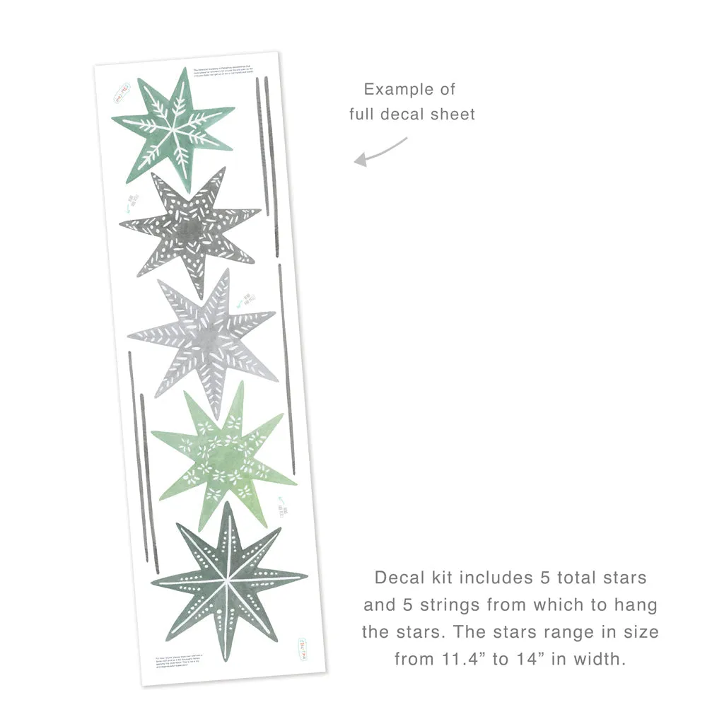 Holiday Star Kit Wall Decal Set