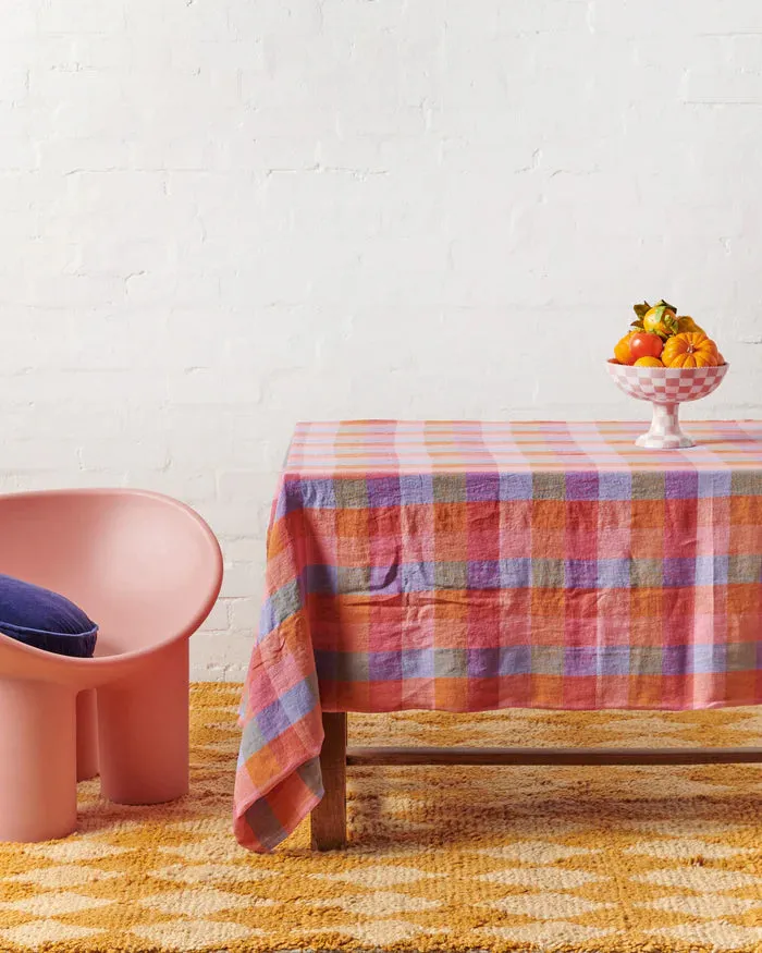 KIP & CO Linen Tablecloth 145 x 270cm TUTTI FRUTTI