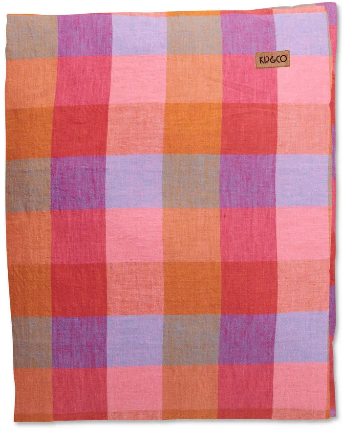 KIP & CO Linen Tablecloth 145 x 270cm TUTTI FRUTTI