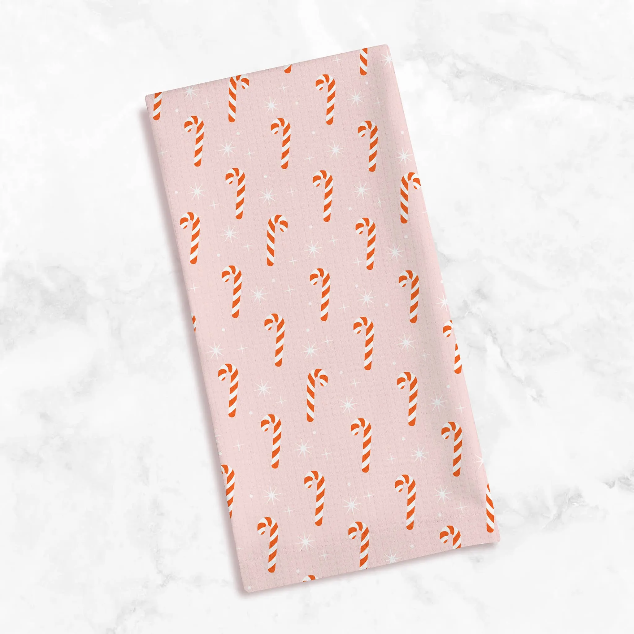 Kitchen Tea Towel | Candy Cane (Christmas Holiday)