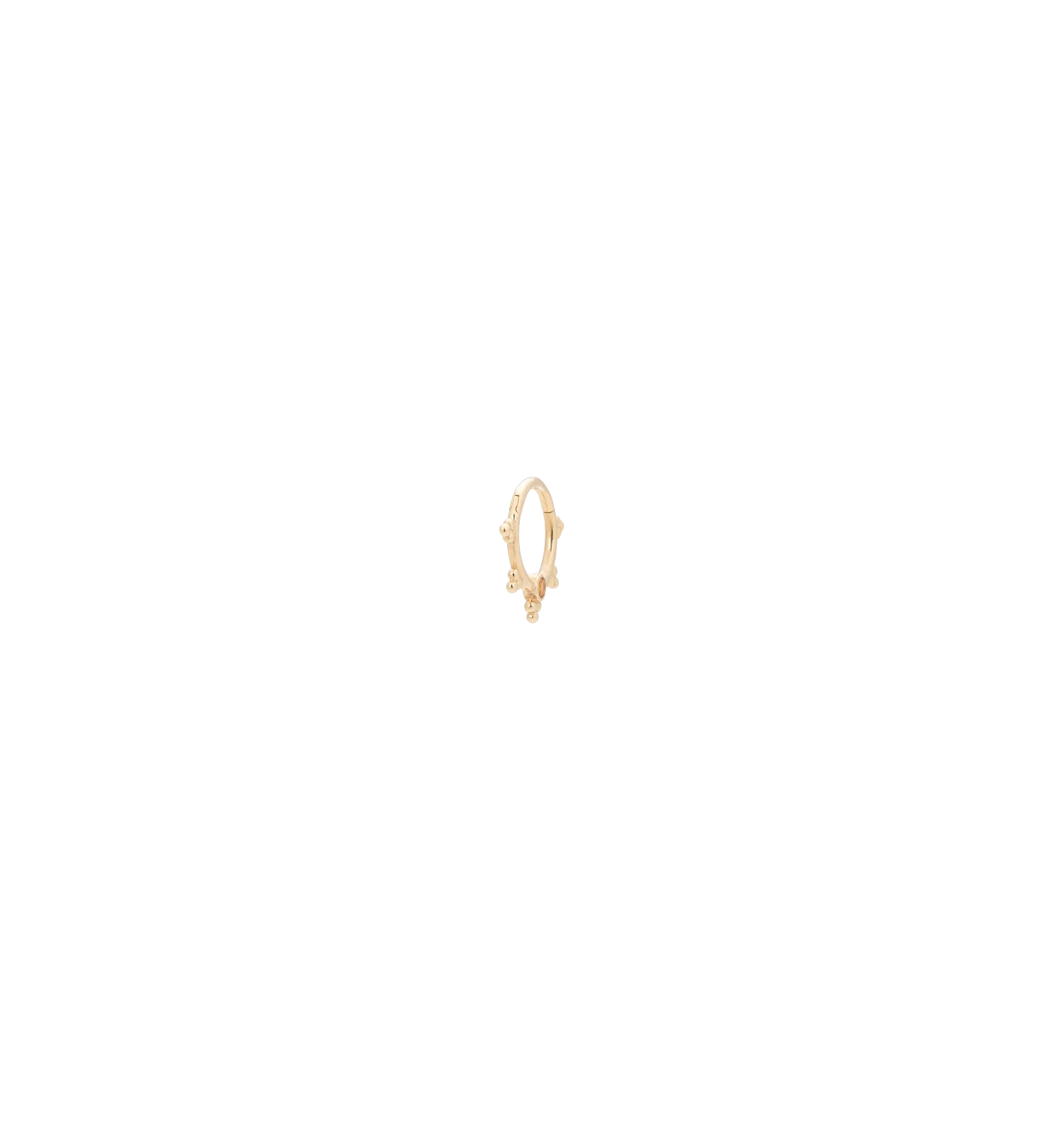 Laurel Wreath Daith Piercing 14K