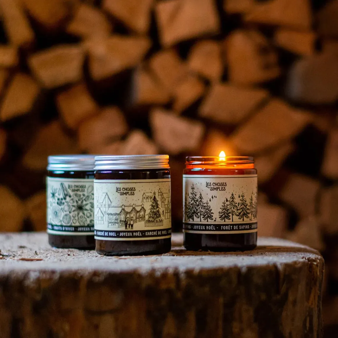Les Choses Simples - Marché de Noel Candle