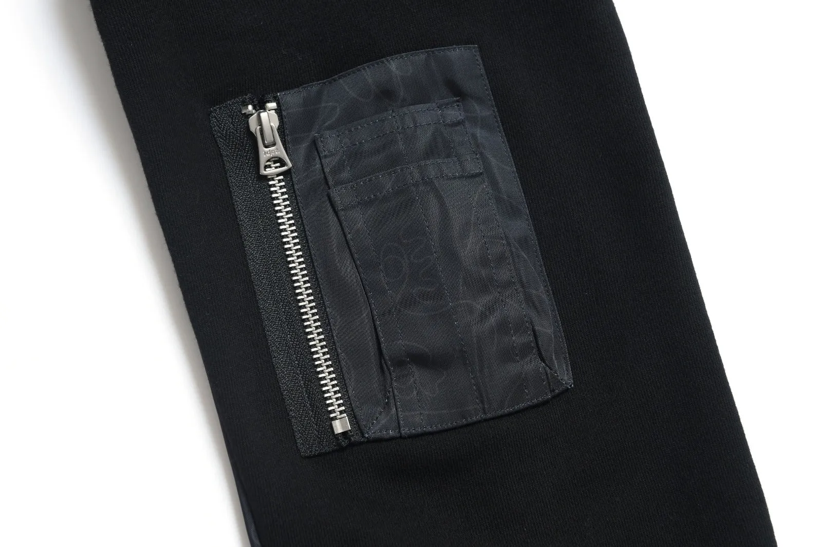 Logo Graphic Nylon-Trimmed Hoodie
