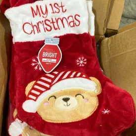 Brighten the Holiday Season with My First Christmas Stocking Set for Ages 3  (Lot of 60 Pieces)