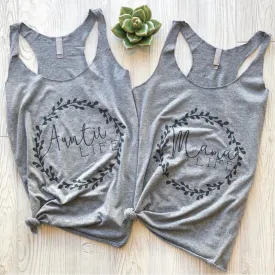 Mama Wreath Tank • Gray