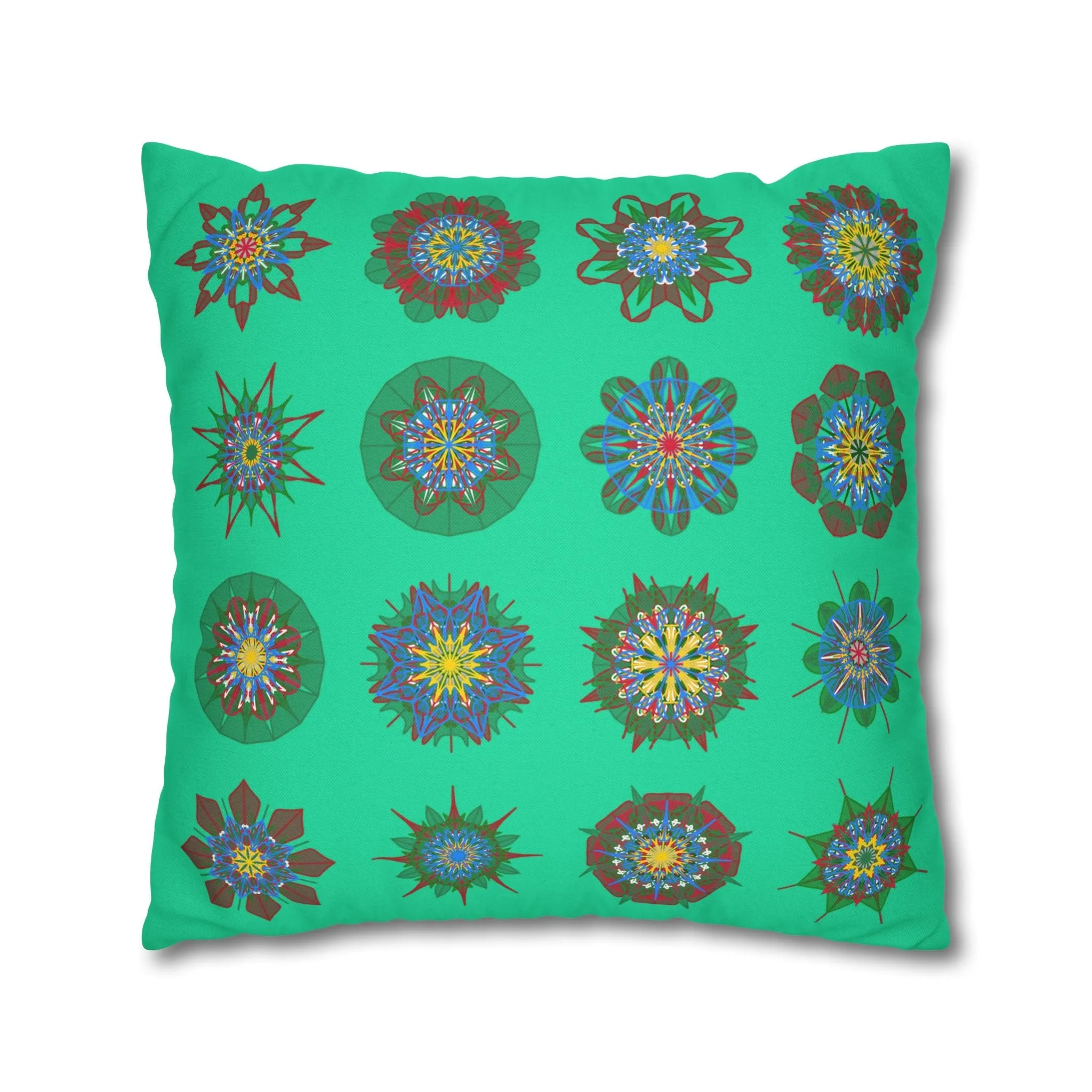 Mandala Art Christmas Bed Pillowcase - Handmade Design