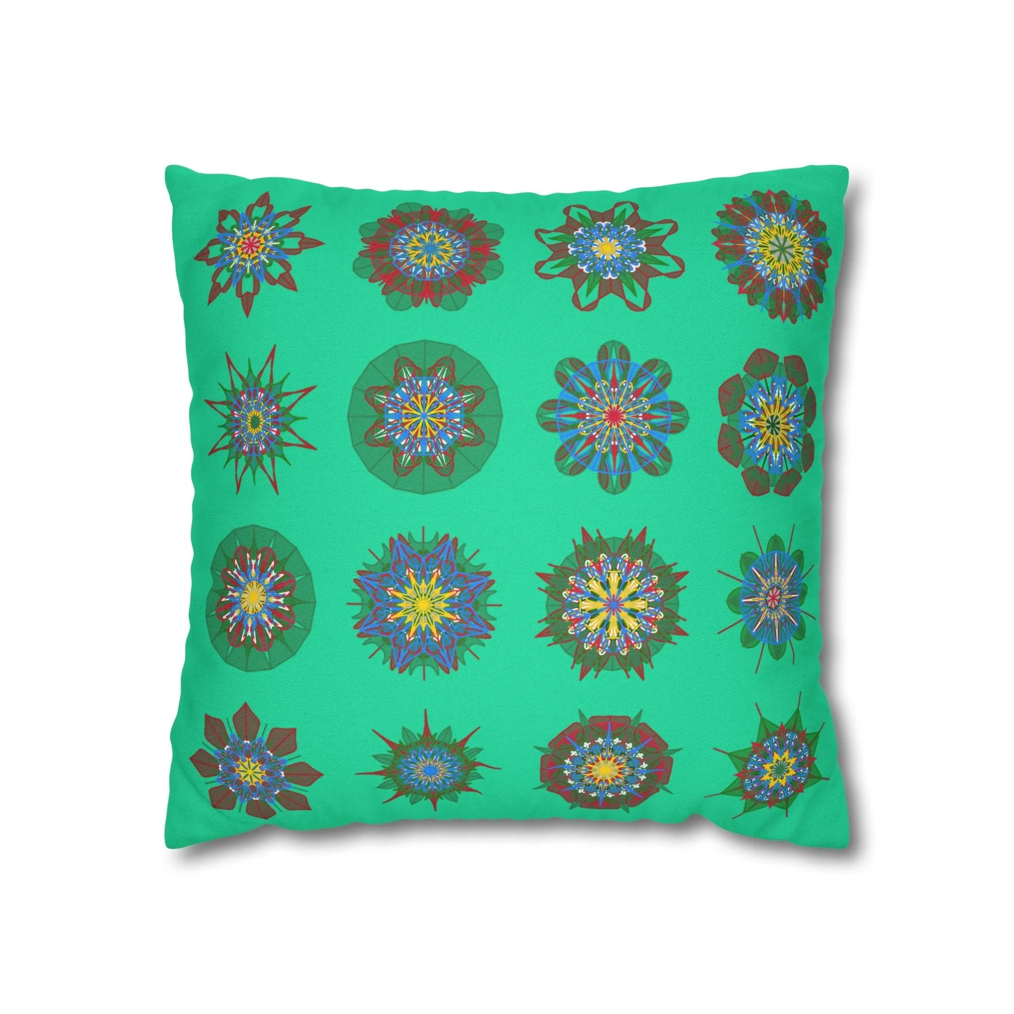 Mandala Art Christmas Bed Pillowcase - Handmade Design