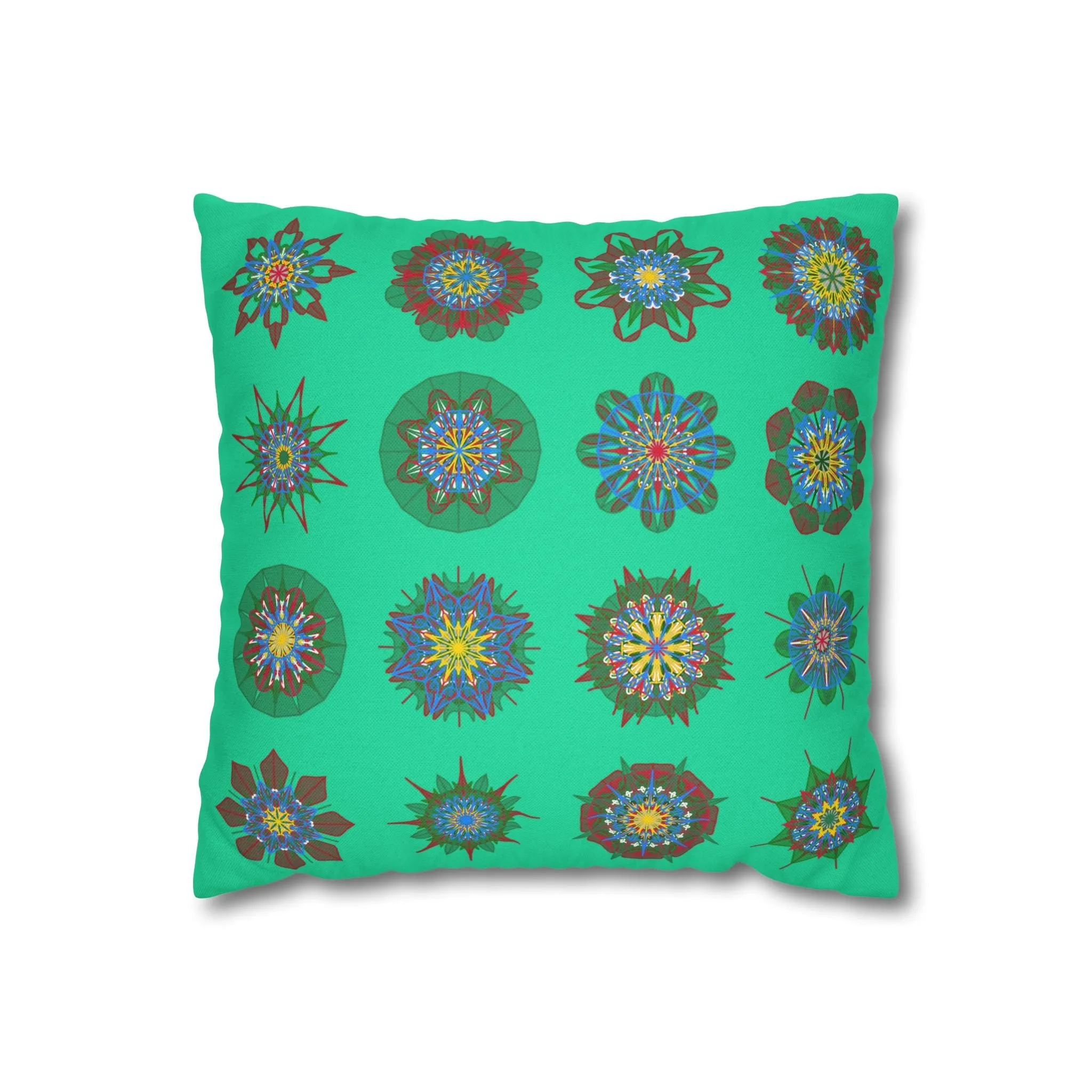 Mandala Art Christmas Bed Pillowcase - Handmade Design