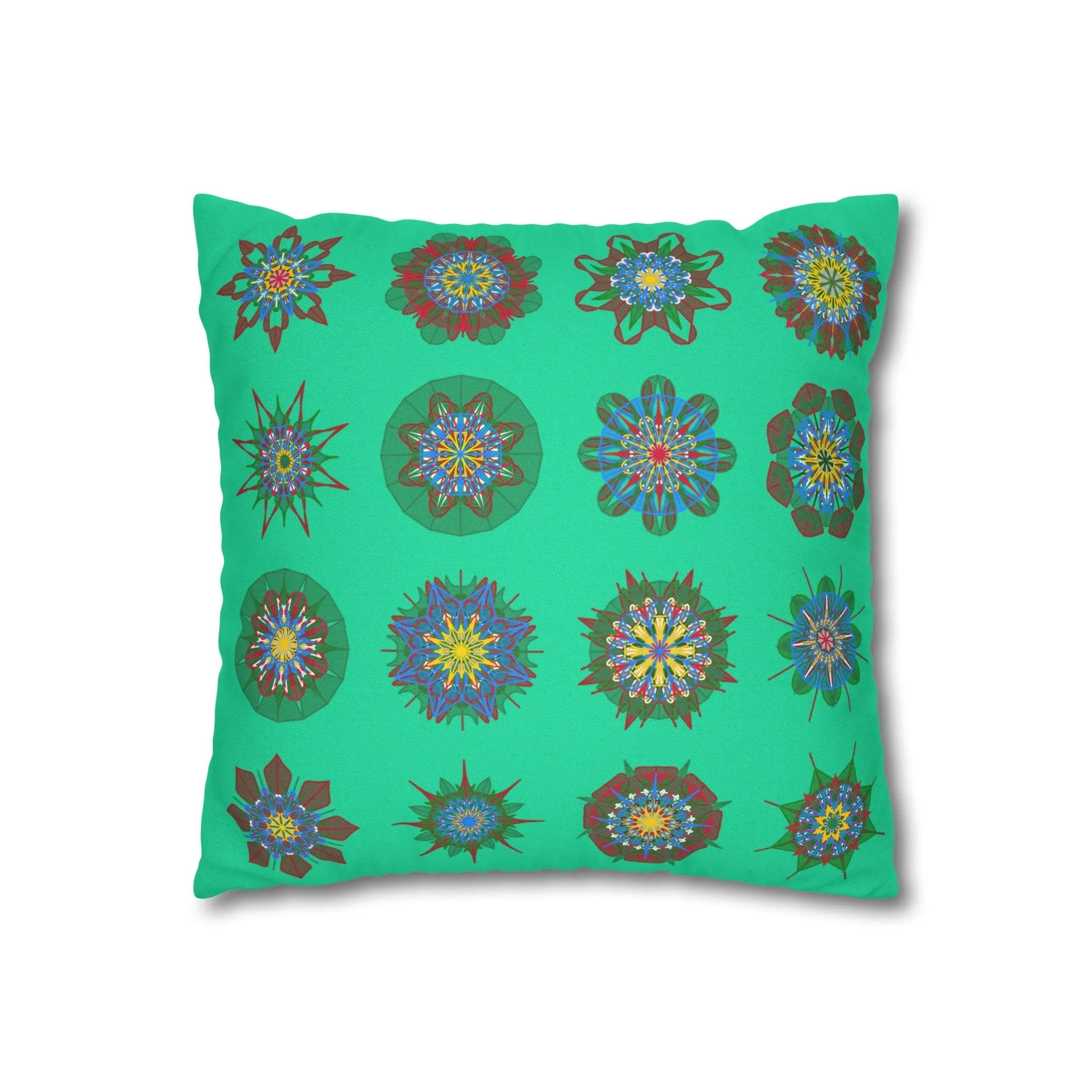 Mandala Art Christmas Bed Pillowcase - Handmade Design