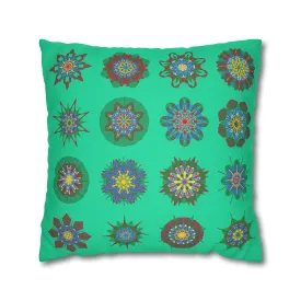 Mandala Art Christmas Bed Pillowcase - Handmade Design