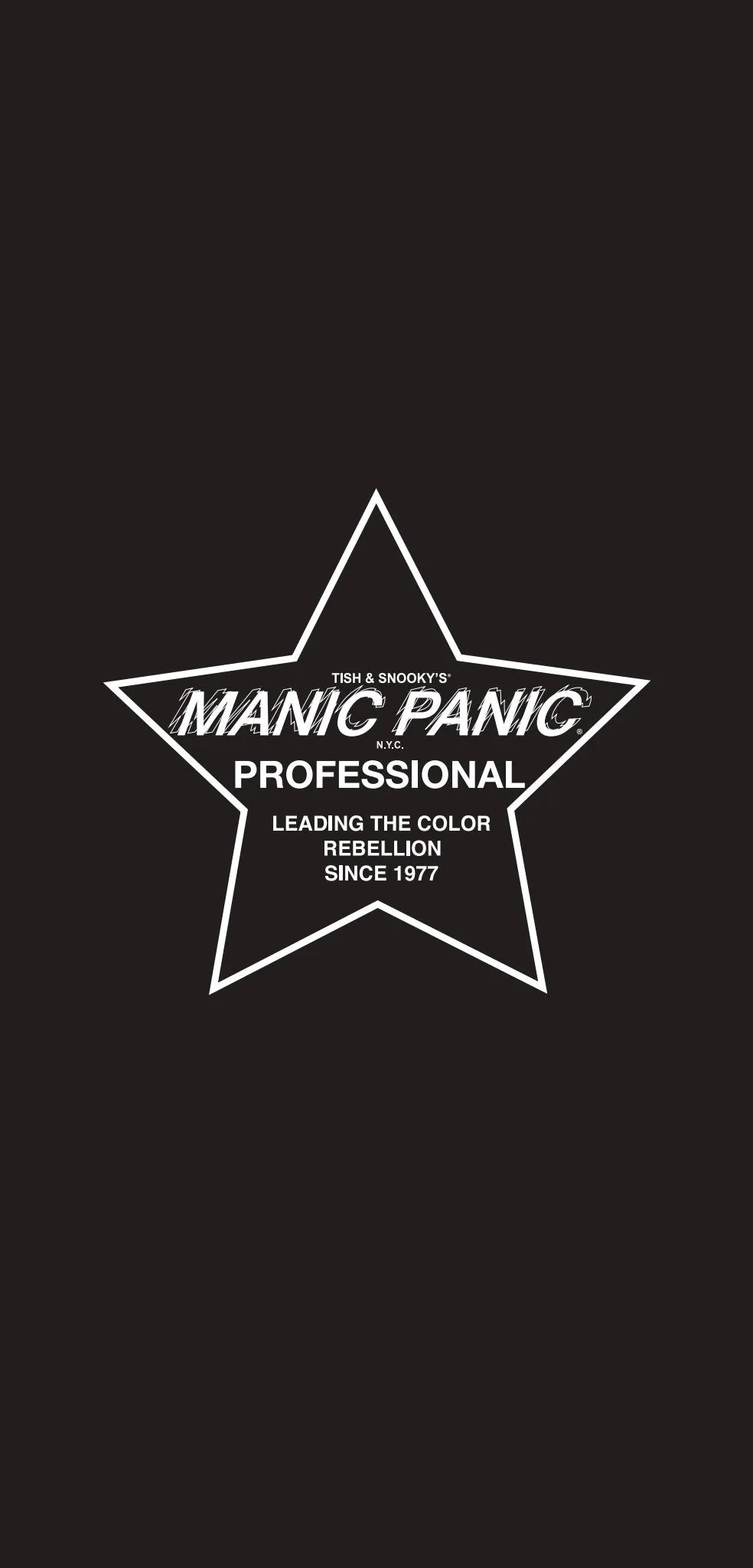 Manic Panic® Professional Logo Salon  Cape
