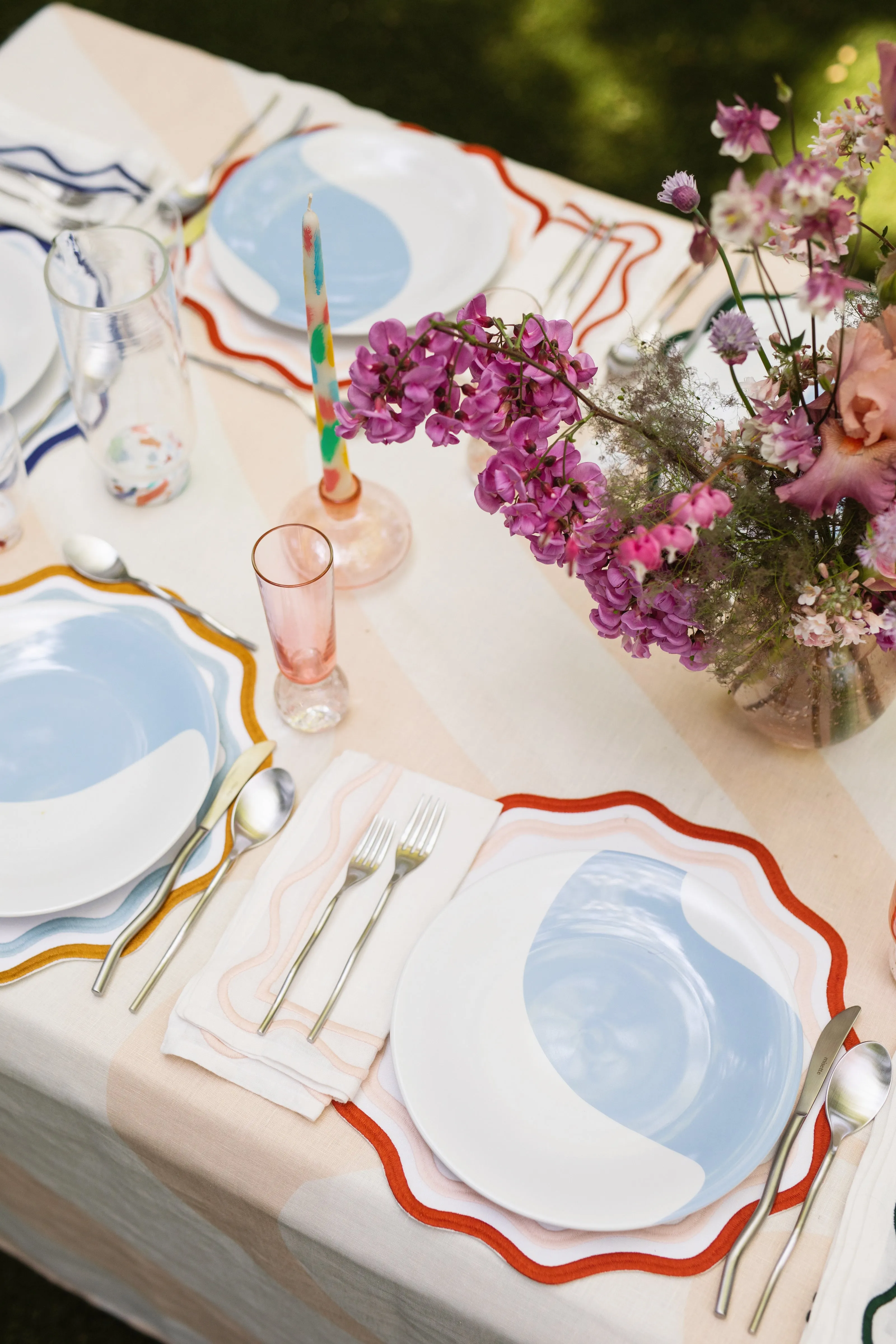 MISETTE Colorblock Tablecloth