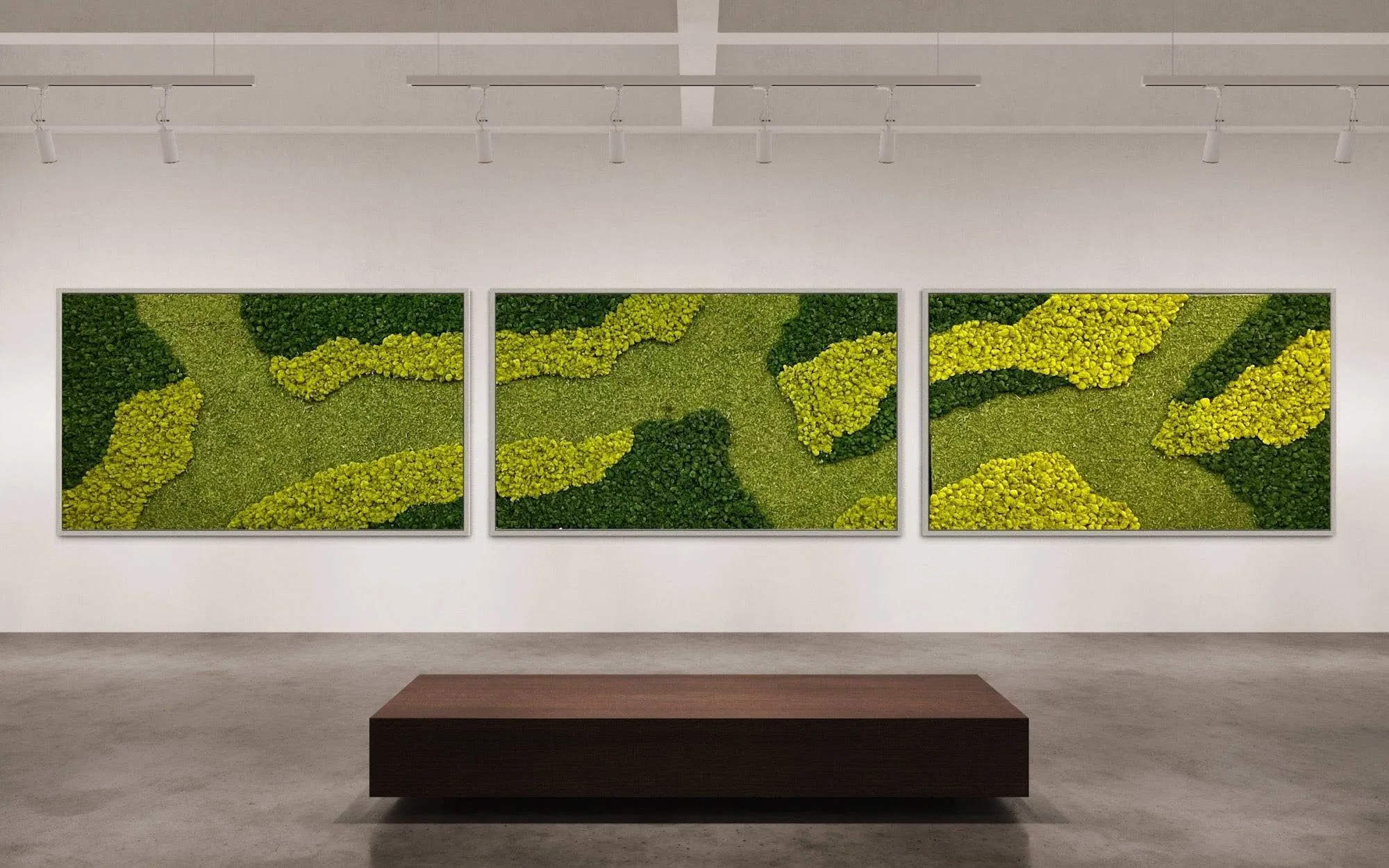 Mixed Moss Wall Art
