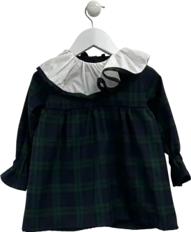 mrs francoise Green Willow Tartan Dress 2 Years