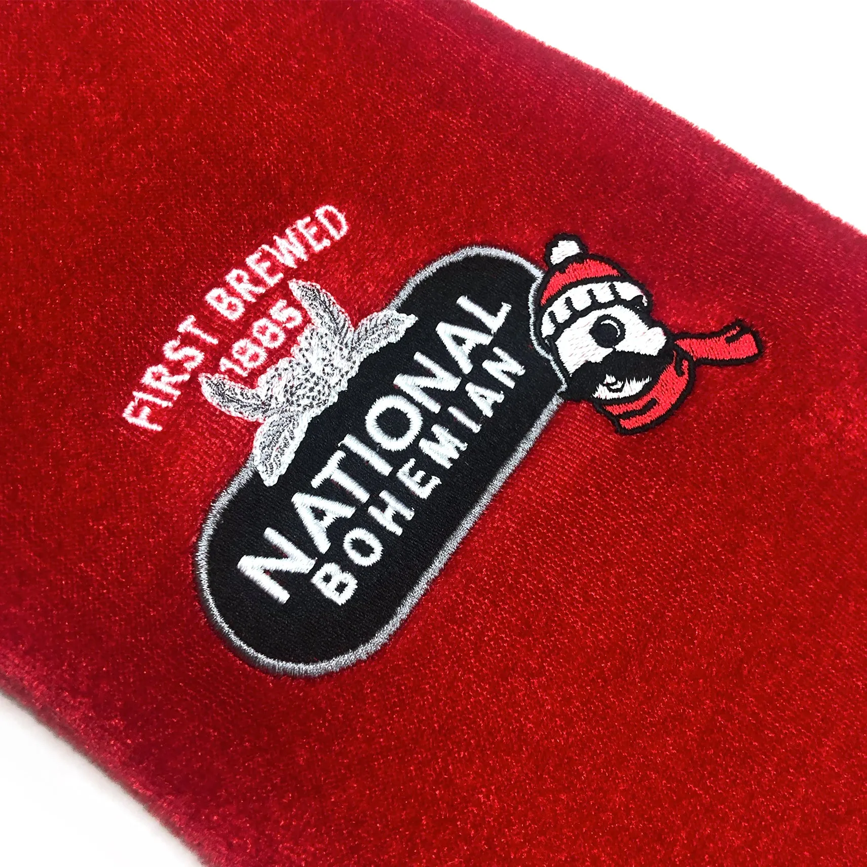 Natty Boh Holiday Stocking
