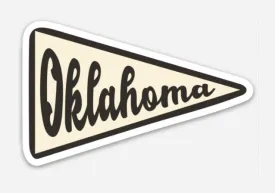 Oklahoma Pennant Decals