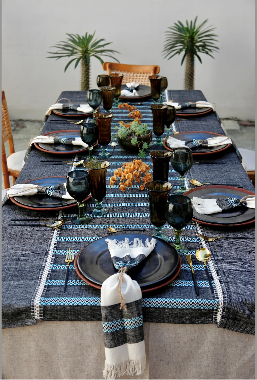 Patmos Handwoven Tablecloth