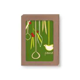 Peace Ornaments Holiday Cards