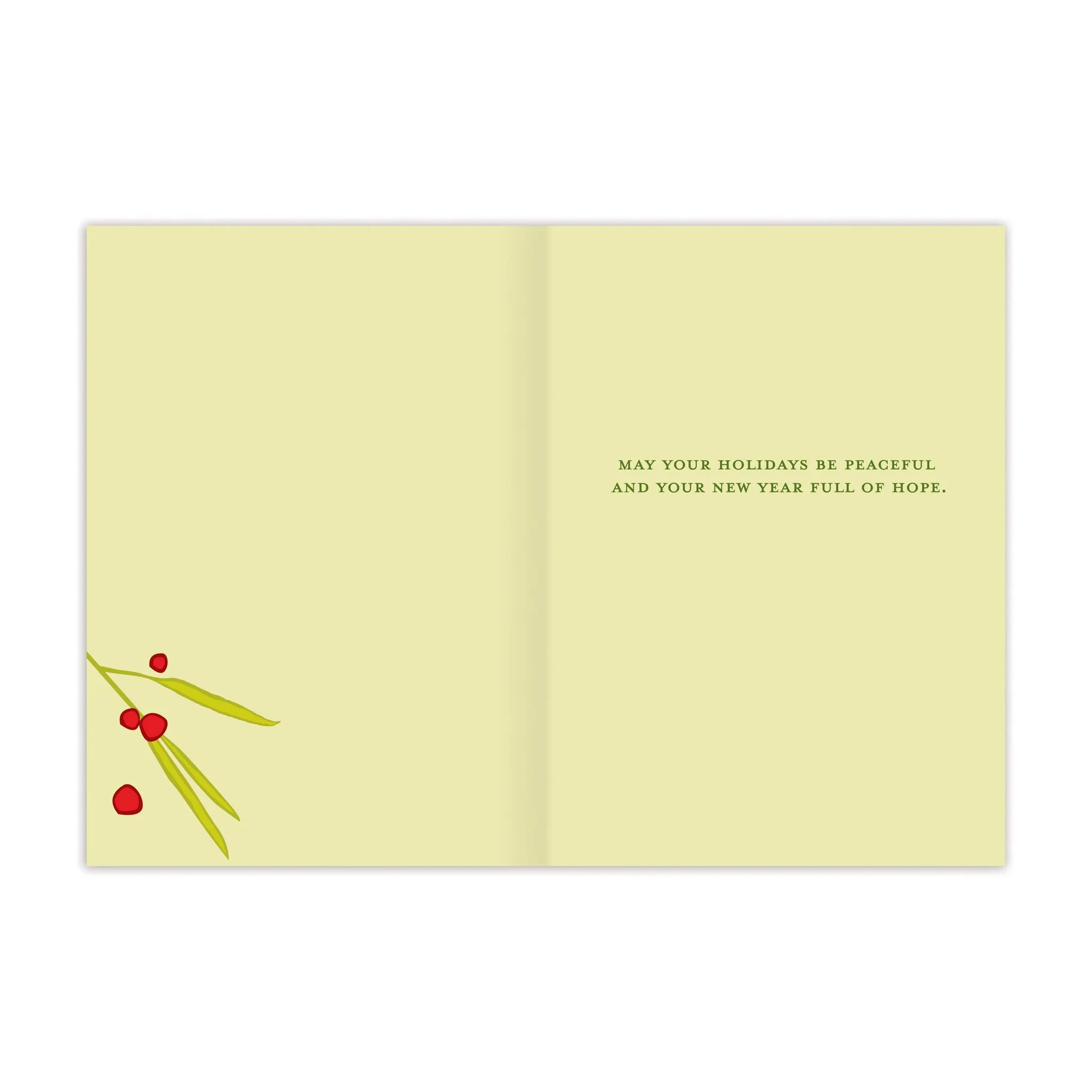 Peace Ornaments Holiday Cards