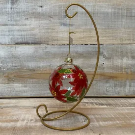 Poinsettia Bauble