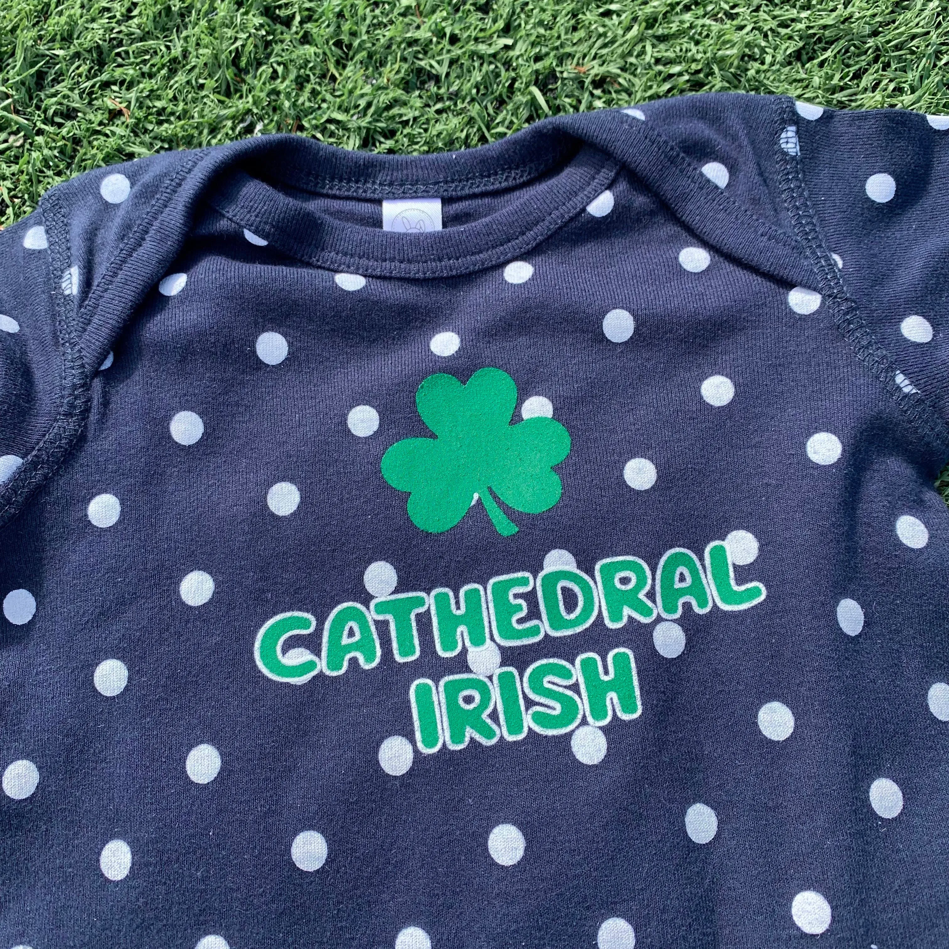 Polka Dot Baby Onesie