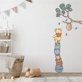 Pooh's Honey Stack Fabric Decal