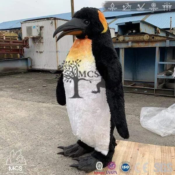 Realistic Adult Animatronic Penguin Costume