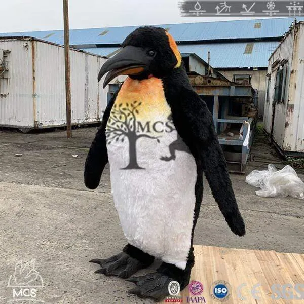 Realistic Adult Animatronic Penguin Costume