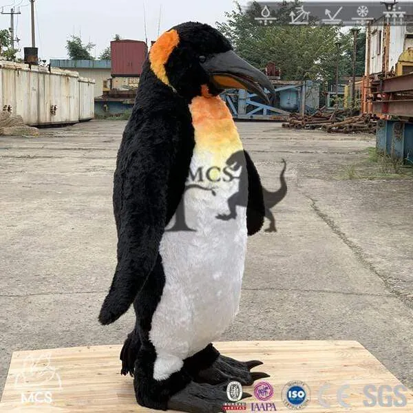 Realistic Adult Animatronic Penguin Costume