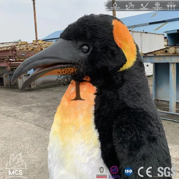 Realistic Adult Animatronic Penguin Costume