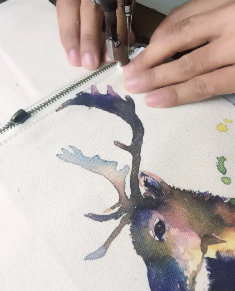 Reindeer Journey pouch
