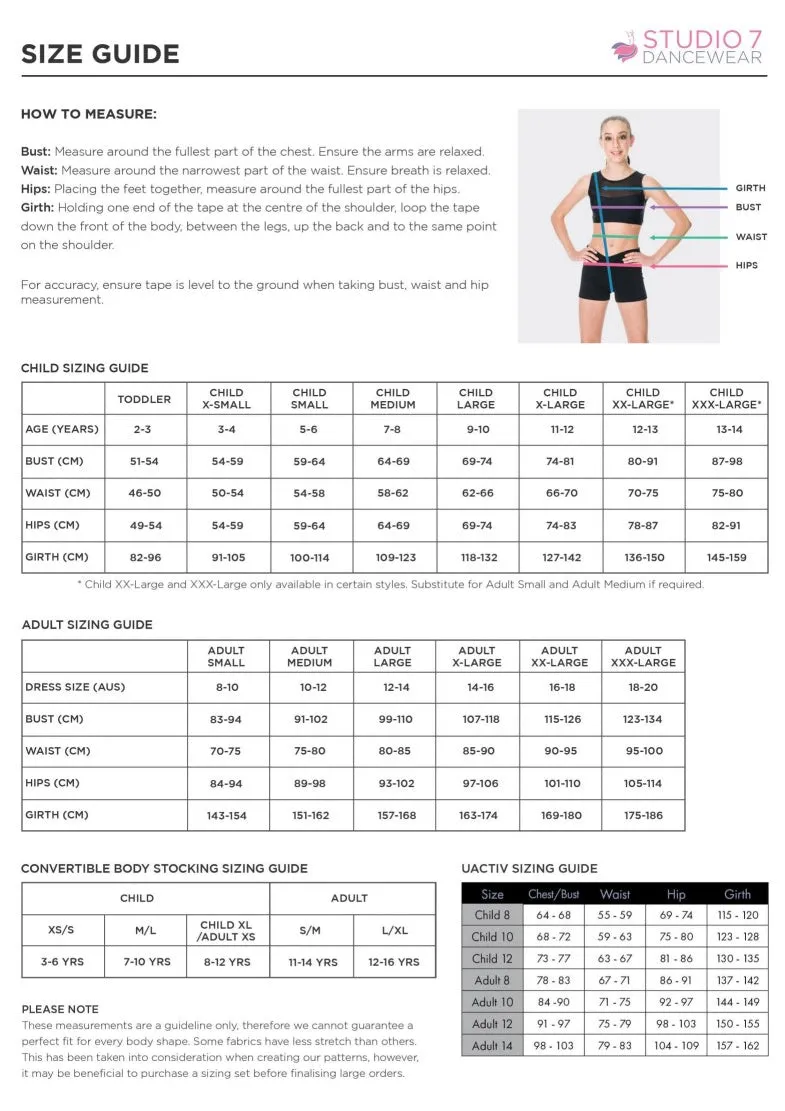 Studio 7 Venus Leotard ADL26 / CHL26