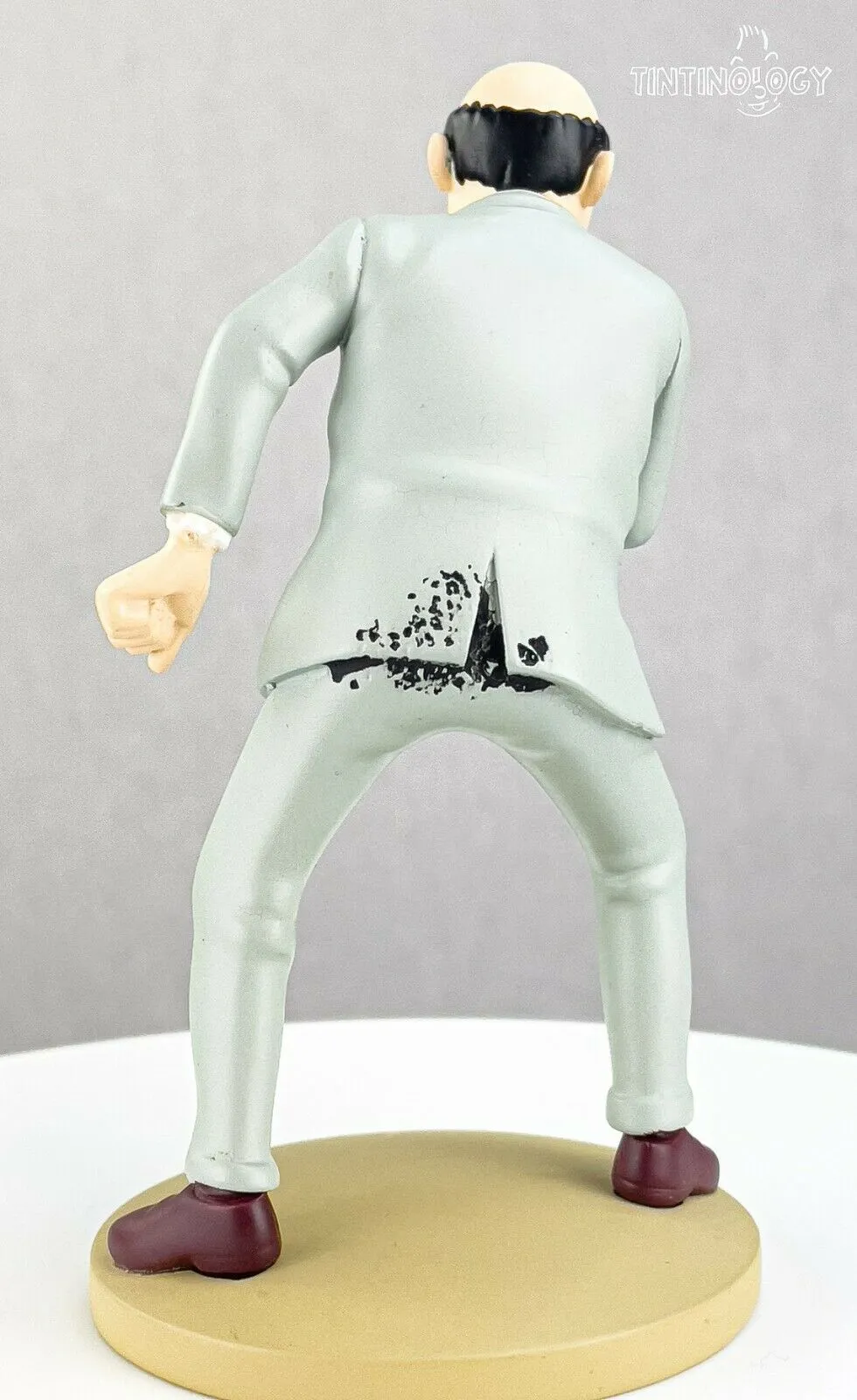 Tintin Figurine Officielle # 12 Dr Muller: Black Island Herge model Figure