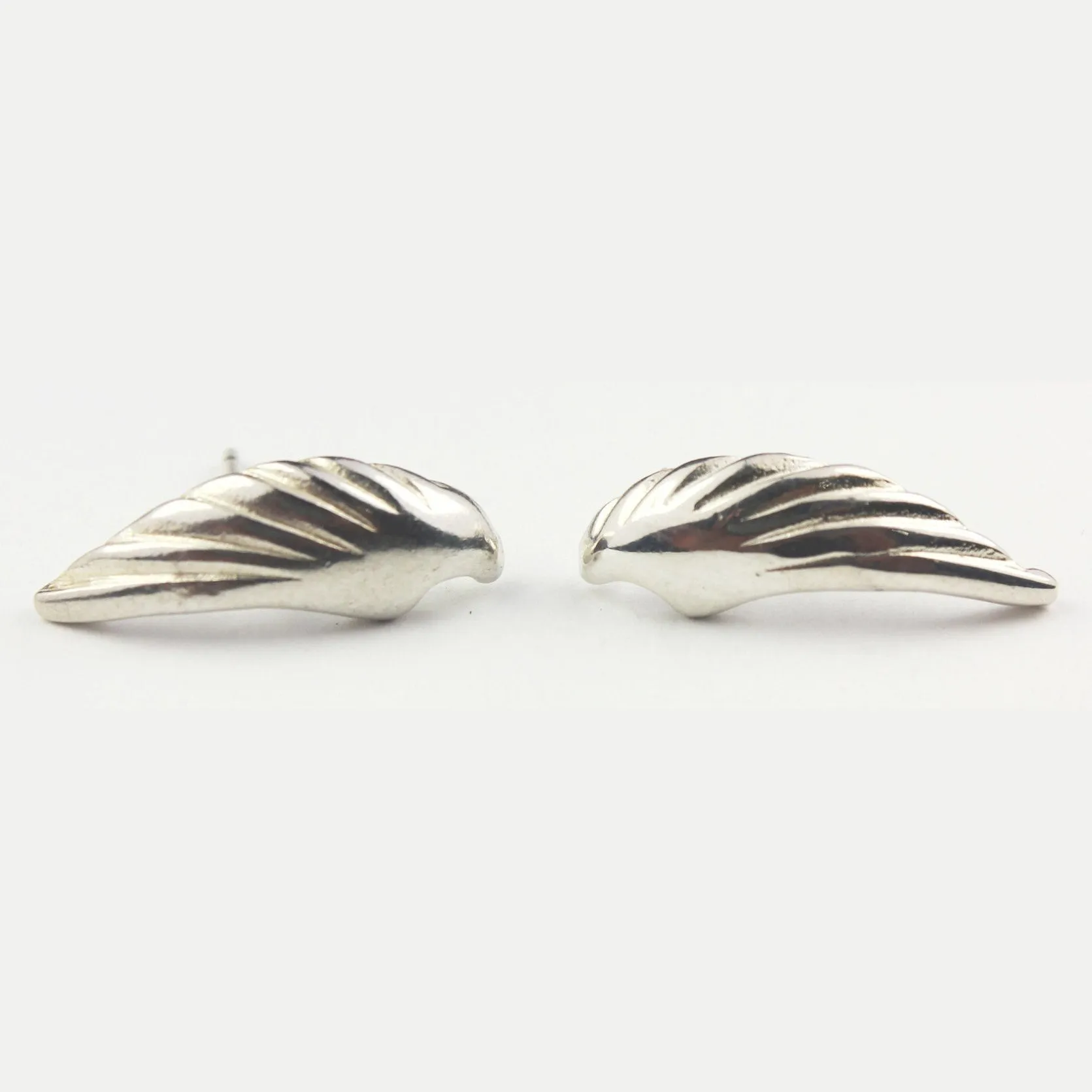 Tiny Wing Stud Earrings