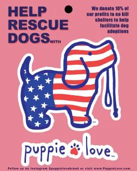 USA PUP DECAL