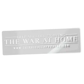 We Must Mend Them - Decal