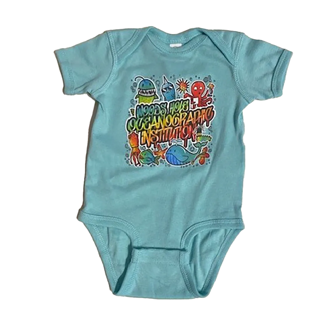 WHOI Graffiti Onesie